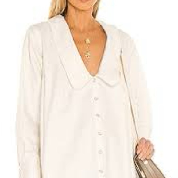 Free people Charlie denim button down - Picture 2 of 4